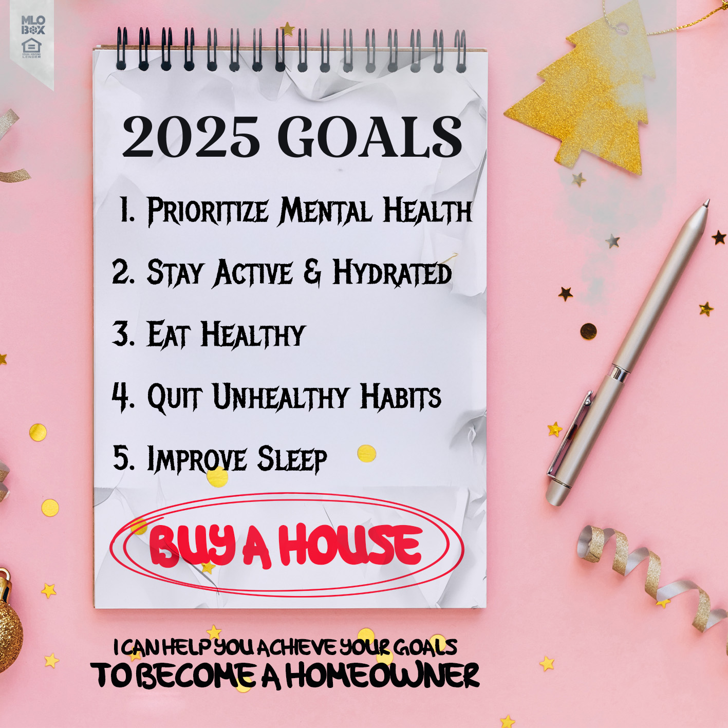 2024 GOALS - Karen Zuccaro - Senior Mortgage Loan Officer